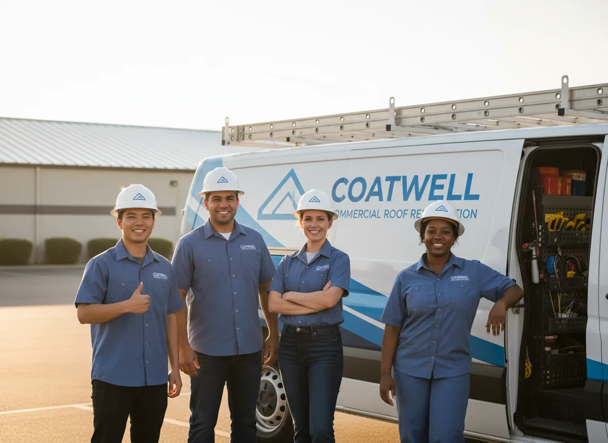 Commercial roof coating company in Lyles, TN